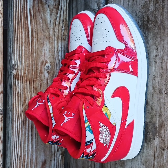 Jordan 1 mids Barcelona - Picture 2 of 13